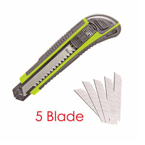 Prescott Snapp-off Blade Cutter with 5pcs Replacement Blades PHCS805 – Precision Cutter for DIY and Professional Use - Drill Pak