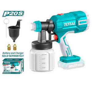 Total Cordless spray gun 20V TSGLI2003