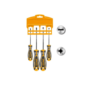 Ingco 4 pcs screwdriver set HKSD0428 - Drill Pak