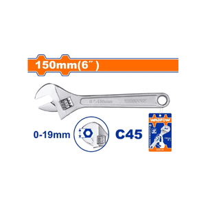 WADFOW Adjustable wrench 6 Inch WAW1106 - Drill Pak