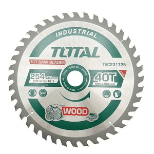 Total TCT saw blade 254mm 10" 40T TAC231725