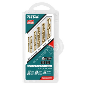 Total HSS twist drill bits set TACSD0605