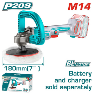 Total Cordless polisher 20V TAPLI2018