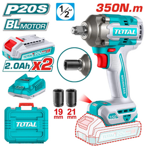 Total Cordless impact wrench 20V TIWLI2035