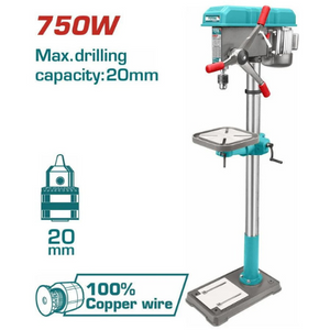 Total Drill press 750W TDP207505