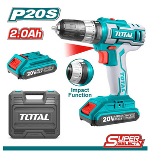 Total Lithium-Ion impact drill 20V 10mm TIDLI200215