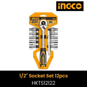 Ingco 12Pcs 1&2" socket set HKTS12122