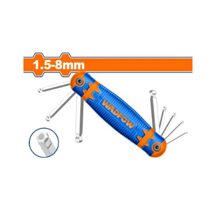 WADFOW Ball point hex key set WHK2281 - Drill Pak