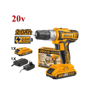 Ingco Lithium-Ion cordless drill 20V CDLI20024