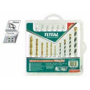 Total Drill bits and screwdriver bits set TACSD3165