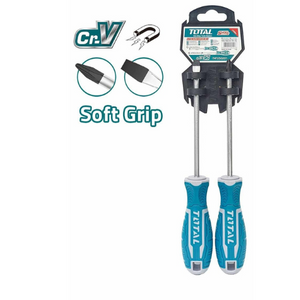 Total 2 Pcs screwdriver set THT250201