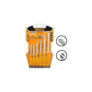 Ingco 8 Pcs screwdriver set HKSD0858 - Drill Pak