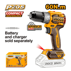 Ingco Compact Brushless Cordless Drill 20V CDLI206021