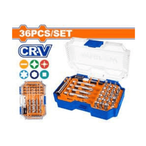 WADFOW 36 Pcs screwdriver bits set WBS3B36 - Drill Pak