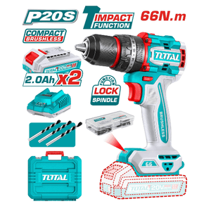 Total Compact Brushless Cordless Impact Drill 20V TIDLI20668