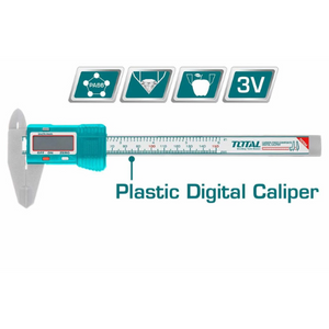 Total Plastic Digital Caliper 150mm TMT331501