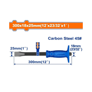 WADFOW Cold chisel 25mm WCC1302 - Drill Pak