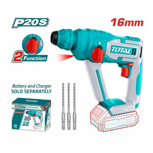 Total Cordless rotary hammer 20V TRHLI20168