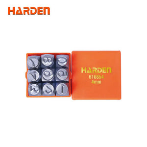 Harden 9Pcs Steel NumbersSize3mm - Drill Pak