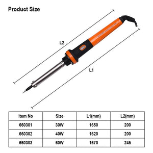 Harden Soldering Iron With Light - Drill Pak