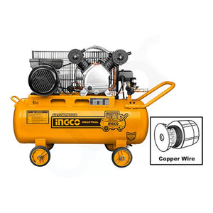 Ingco Air compressor 100L AC1301008 - Drill Pak