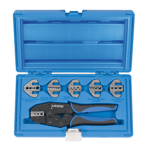 LICOTA MADE IN TAIWAN 6-in-1 CRIMPING TOOL KIT BLOW CASE - Drill Pak