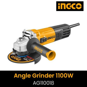 Ingco Angle grinder 1100W 125mm AG110018 - Drill Pak