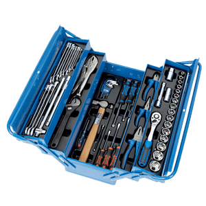 LICOTA MADE IN TAIWAN 57PCS TOOL BOX SET W/ STEEL BOX - Drill Pak