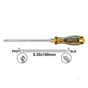 Ingco 2 IN 1 Screwdriver set AKISD0201 - Drill Pak