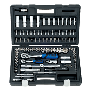 LICOTA MADE IN TAIWAN 94PCS 1/4" DR. & 1/2" DR. SOCKET BIT SET - Drill Pak