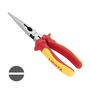 LICOTA MADE IN TAIWAN VDE LONG NOSE PLIERS 160mm - Drill Pak