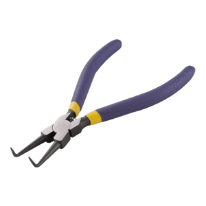 LICOTA MADE IN TAIWAN CIRCLIP PLIER BENT INTERNAL WITH SPRING 230MM CR-V - Drill Pak