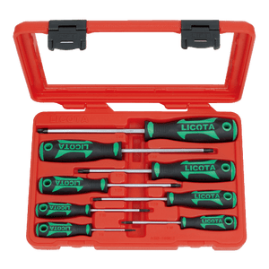 LICOTA MADE IN TAIWAN 8PCS TORX SCREWDRIVER SET ROHS STANDARD - Drill Pak