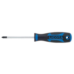 LICOTA MADE IN TAIWAN "+" HEAD SCREWDRIVER 2 X 100mm - Drill Pak