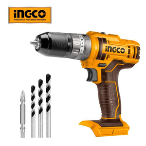 Ingco Lithium Ion Impact Drill 20V (metal Chuck) CIDLI20145 - Drill Pak