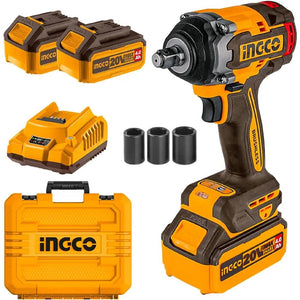 Ingco Cordless impact wrench 20V CIWLI2050 - Drill Pak