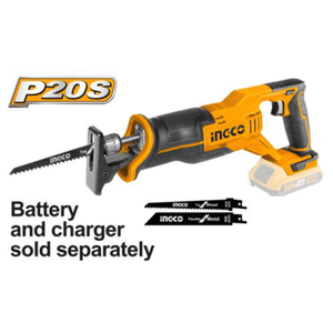 Ingco Cordless reciprocating saw 20V CRSLI1152 - Drill Pak