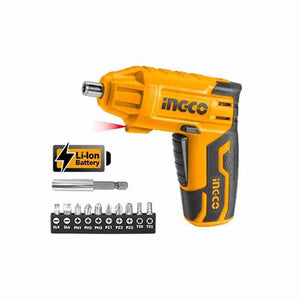 Ingco Lithium-Ion cordless screwdriver 4V CSDLI0401 - Drill Pak