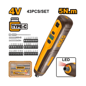 Ingco Cordless screwdriver 25mm CSDLI04062 - Drill Pak