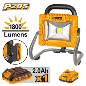 Ingco Cordless portable lamp 20V CWLI20258 - Drill Pak