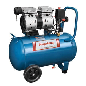 DONGCHENG OIL-FREE MUTE AIR COMPRESSOR, 50L, 1500W - Drill Pak