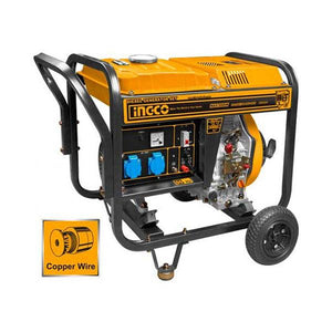 Ingco Diesel generator 3KW GDE30001 - Drill Pak