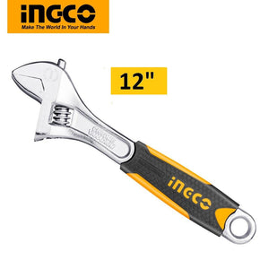 Ingco Adjustable wrench 12'' HADW131128 - Drill Pak