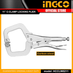 Ingco C-clamp locking plier 11" HCCLW0211 - Drill Pak