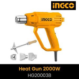 Ingco Heat gun 2000W HG200038 - Drill Pak