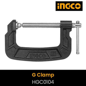 Ingco G clamp 4'' HGC0104 - Drill Pak