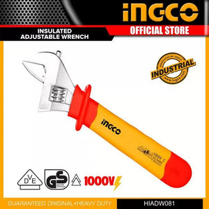 Ingco Insulated adjustable wrench 8'' HIADW081 - Drill Pak