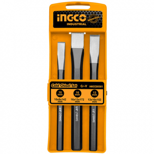 Ingco 3 Pcs Cold Chisel Set HKCCS0301 - Drill Pak