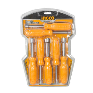 Ingco 7Pcs Nut Screwdriver Set HKNSD0701 - Drill Pak