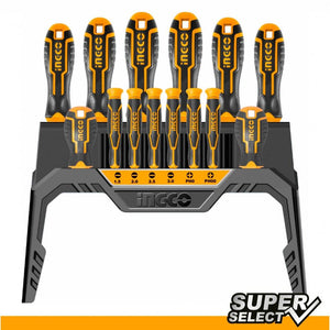 Ingco 14 Pcs screwdriver and precision screwdriver set HKSD1428 - Drill Pak